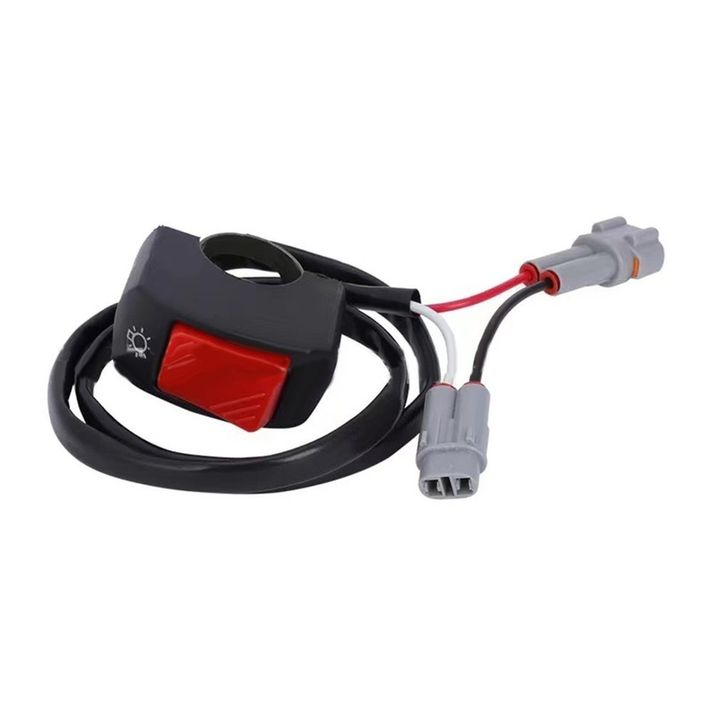 Handlebar Switch Handlebar On/Off 1 Set Black Headlight Switch High Quality