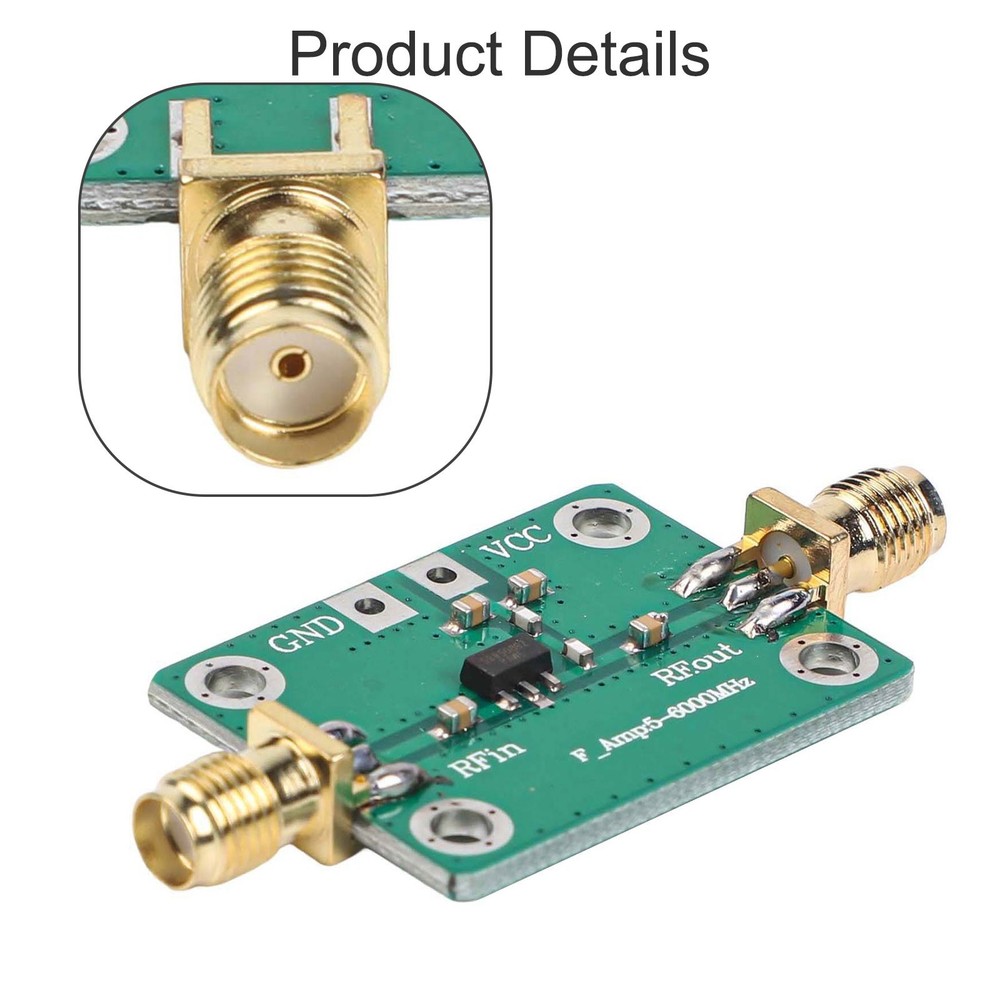 High Quality RF AMP Module with 40dB Gain for 30 4000MHz Frequency Range