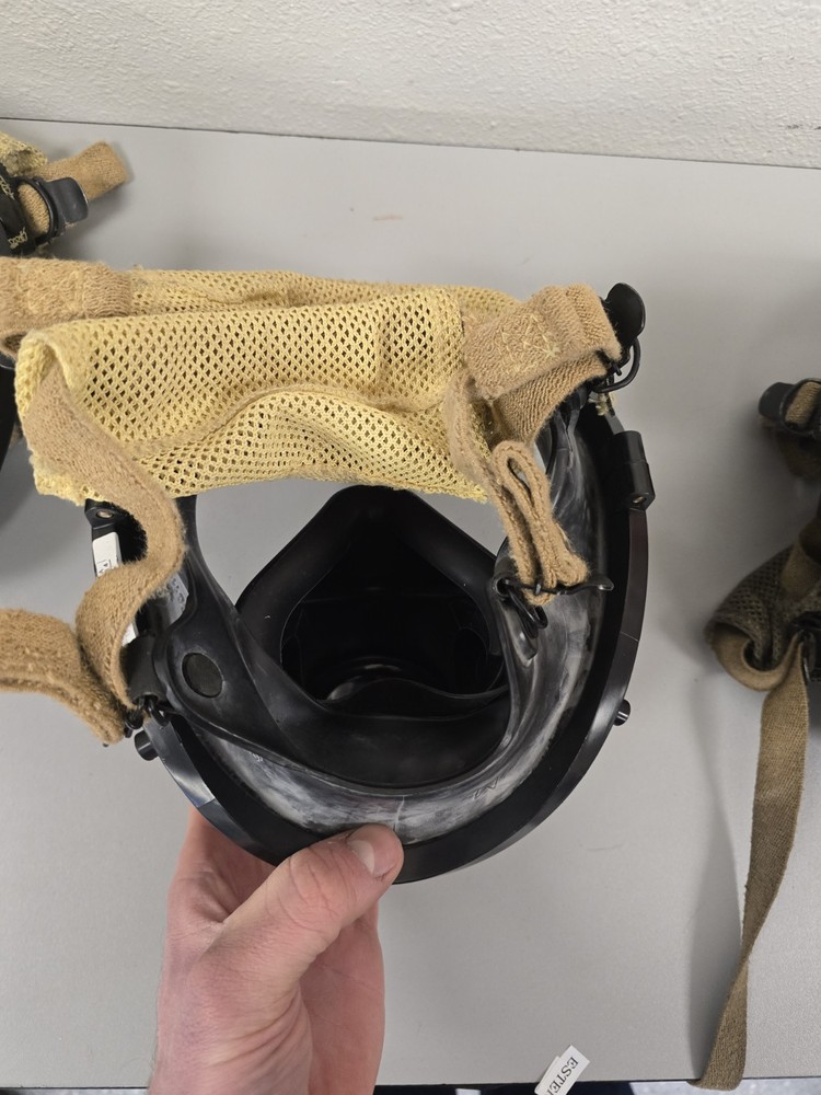 Medium Scott SCBA Facepiece - Lot of 5