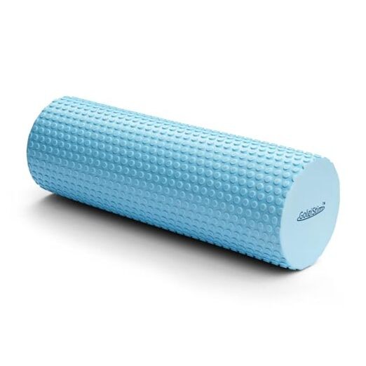11.8 Inch Medium Density Foam Massage Roller - Light Blue Trigger Point