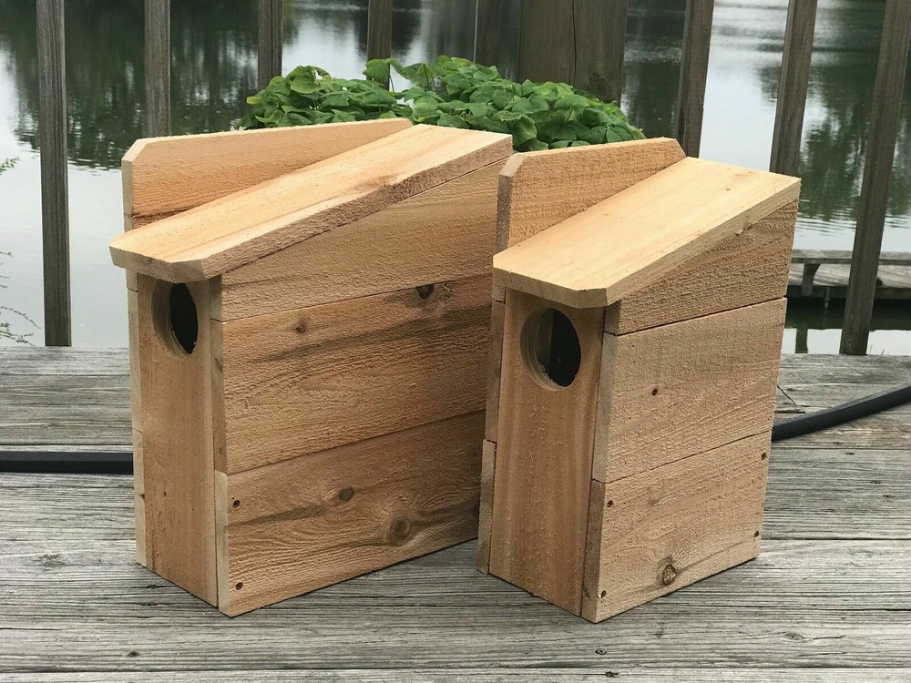 Squirrel House Nesting Box 3/4" Solid Cedar Owl 3 Different Sizes TOP SELLER!!!!