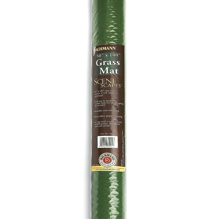 Green Grass Mat by Bachmann Trains- landscaping, model scenes, craft projects