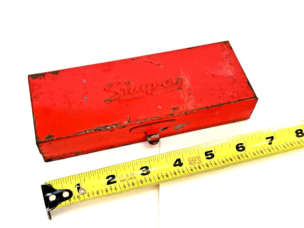 Snap On Tools Vintage KRA222A 1/4" Drive Tool Box 1963 Date Code