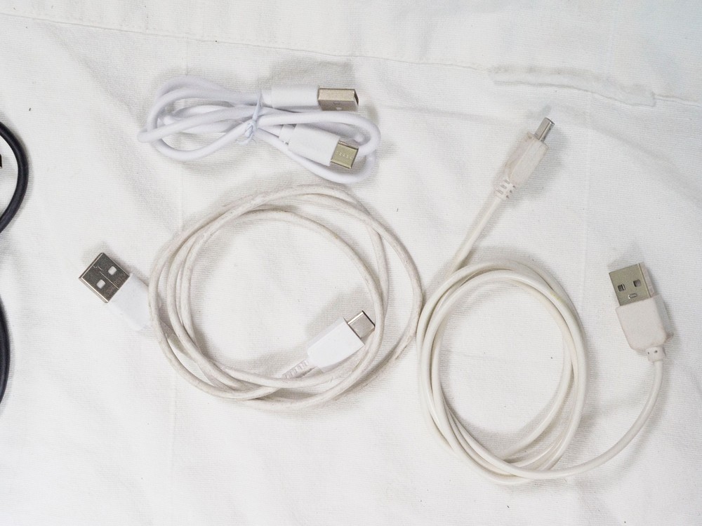 Lot of Assorted Micro + Mini+ USBC +Printer Cables/ Cords USB, USB-C, Micro-USB