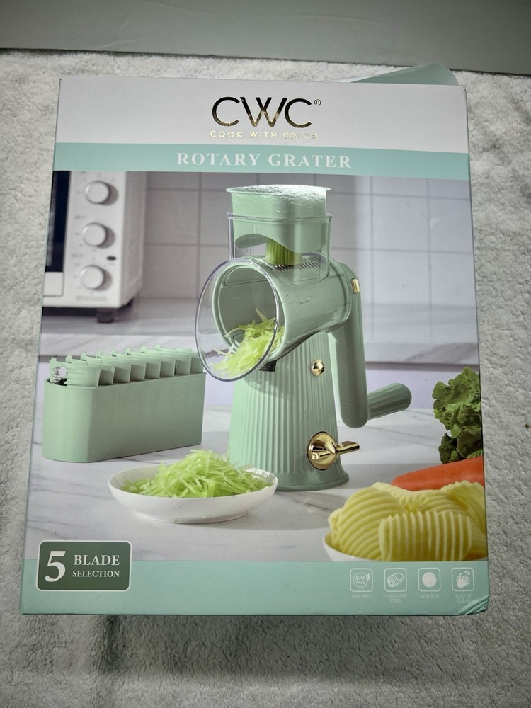 CWC Rotary Grater Mint NIB