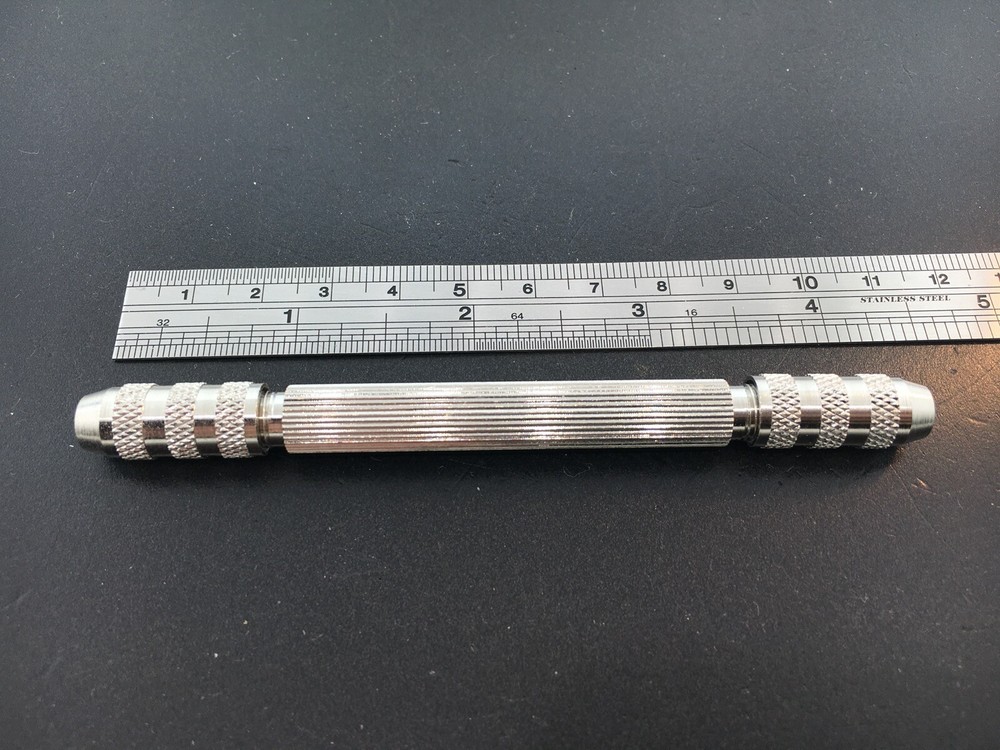 Pin Vise Knurled Swiss Style