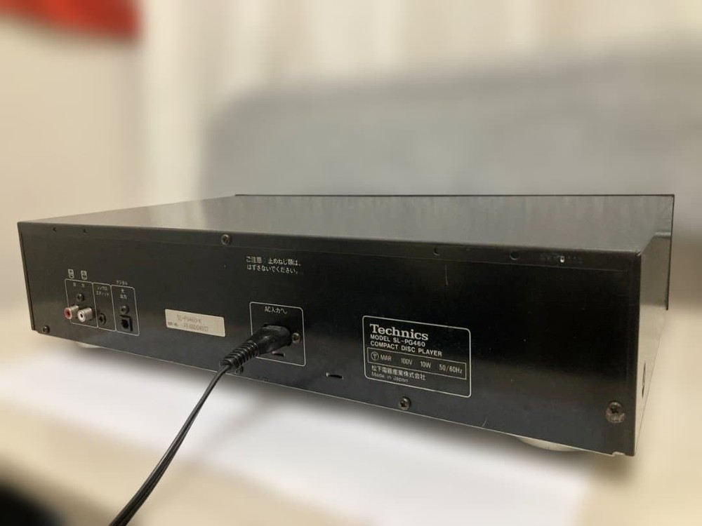 Technics SL-PG460 CD Player MASH 1-bit DAC Digital Servo w/Remote FullyFunction