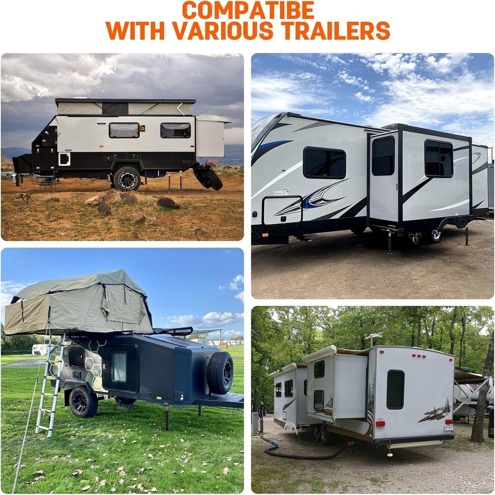 RV Slide Out Support Jack Stands for Stabilize Travel Trailer Camper Fifth Wheel