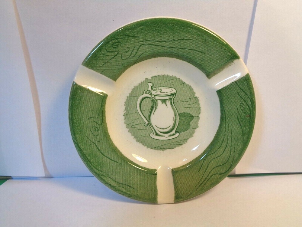 Restaurant Ware 5 1/2" Ashtray, Syrup Dispenser Pattern (Used/EUC)
