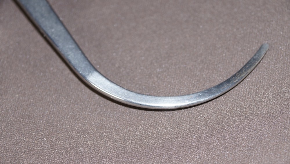 Starrett 179-6 Flat Leg Solid Nut Spring Joint Outside Caliper 6"