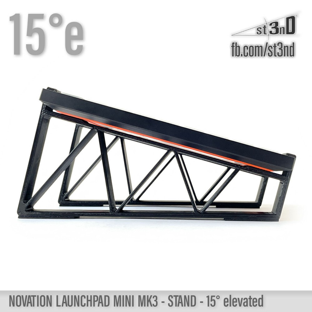STAND for Novation Launchpad Mini MK3 - 15° - Raised (by 50mm)