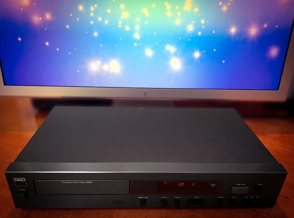 NAD 5320 🌈RaRe🌈 Vintage Compact Disc Deck