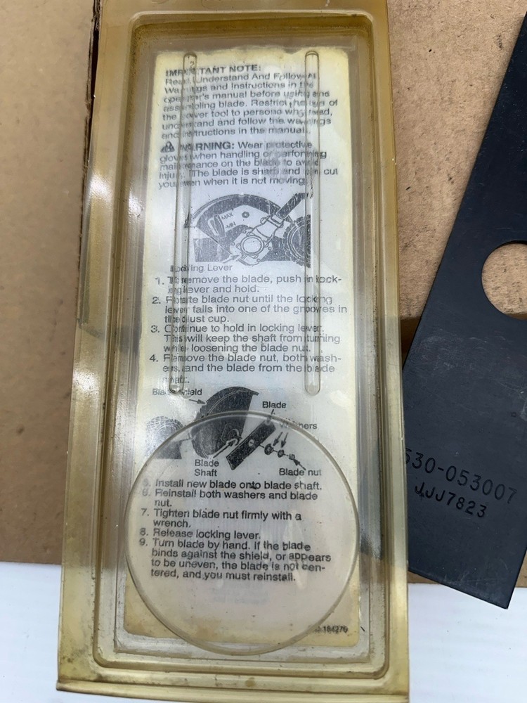 Poulan Pro Edger Blade 7.5" - New in Package