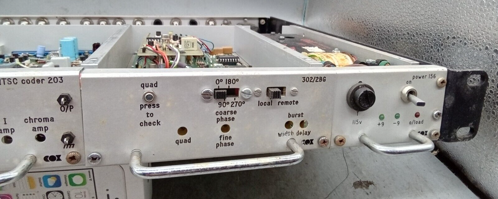 Michael Cox Electronics Ltd.; England NTSC CODER 203 +302/2BG + POWER SUPPLY