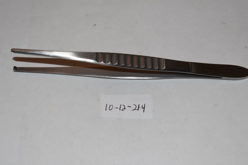 MDS1012214 1 PC KONIG TISSUE FORCEPS 5.5" 1:2 TEETH