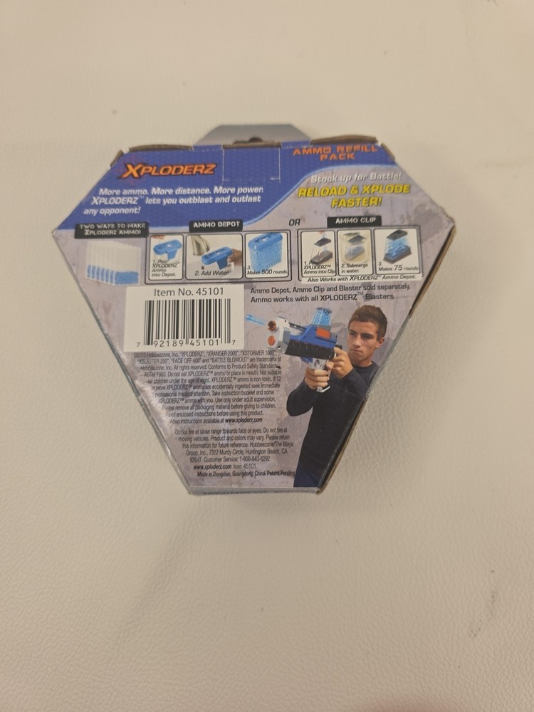 1 box Xploderz 500 Count Ammo Refill Pack H2Grow Technology Make Your Own Ammo