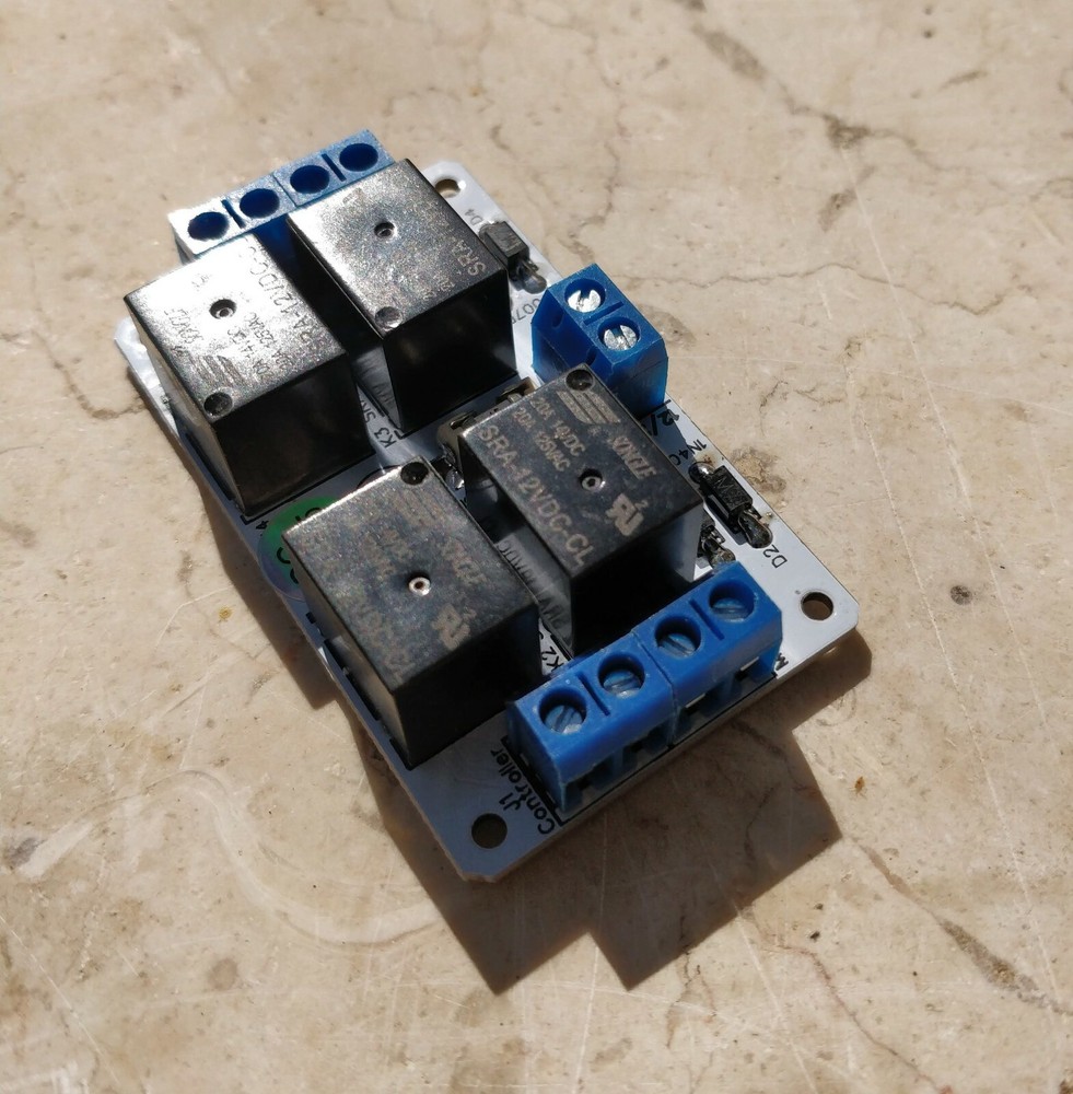 Dual Channel Relay Module Solar Panel Sun Tracking Control Board DIY 12V 24V 10A