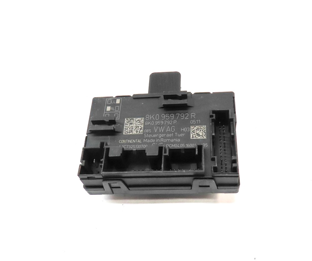 2016 AUDI SQ5 (B8 8R) FRONT RIGHT PASSENGER DOOR CONTROL MODULE