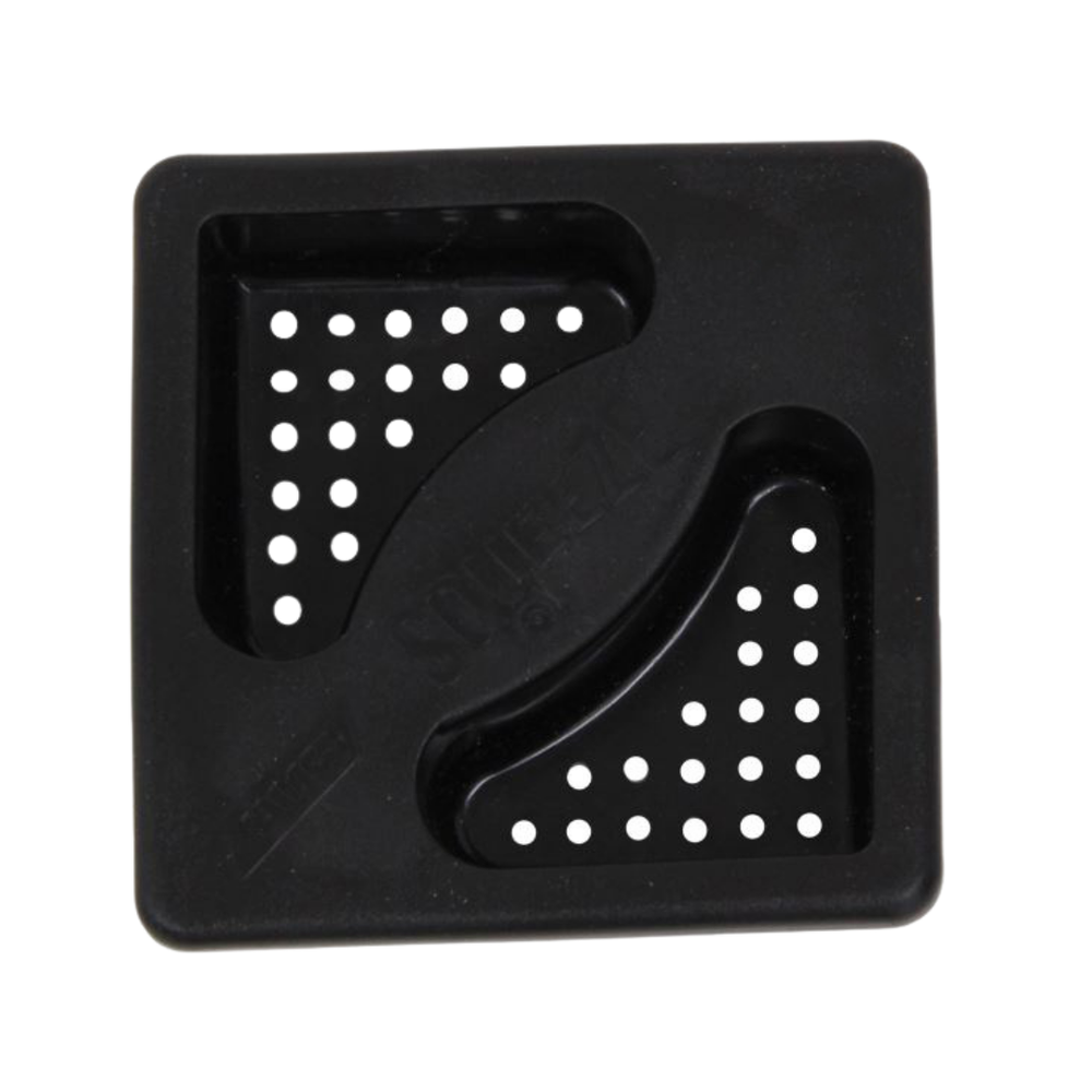 RV/Camper - 2 Squeeze Grip Locking Bumper Plug/Cap, 4" Square