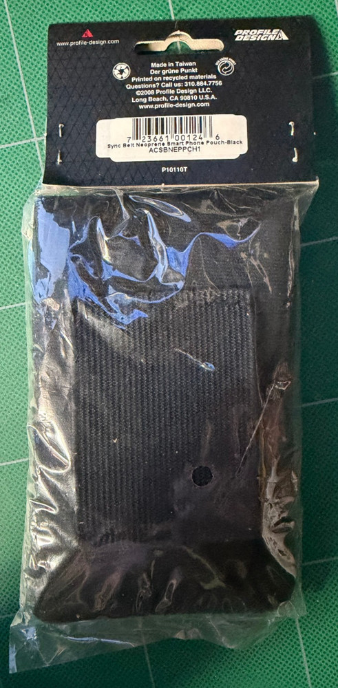 Profile Design Sync Belt Neoprene Pouch Black NOS