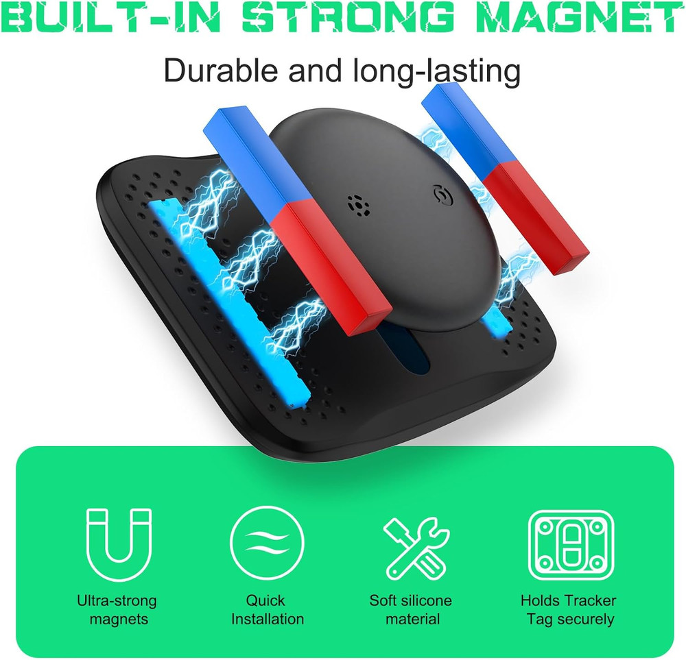 GPS Tracker for Vehicles (Ios Only), Mini Magnetic GPS Car Tracker Devices Hidde