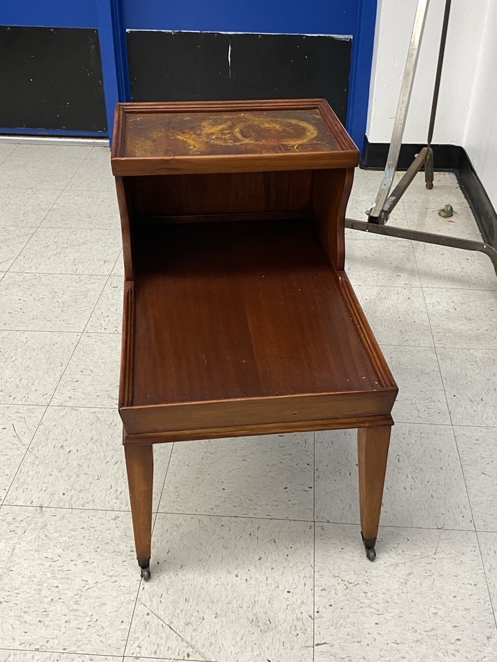 ANTIQUE MID CENTURY TELEPHONE TABLE