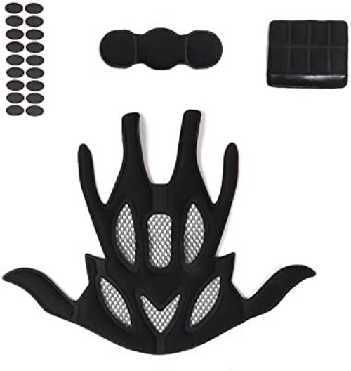 Complete Helmet Replacement Padding Set - 21PCS for Maximum Riding Comfort