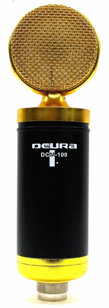 DEURA DCM-100 Large Diaphragm Phantom Power Studio Condenser BEST Microphone