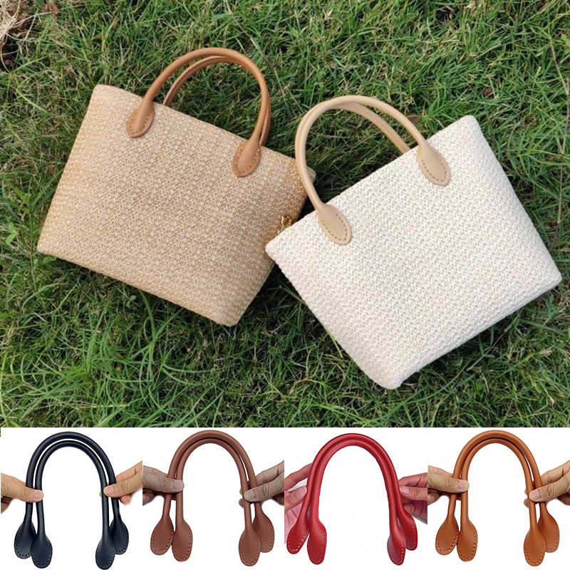 Handle Strap Gift Box Handle Bag Belt Handbag Band Bag Handle PU Leather 42cm ☽