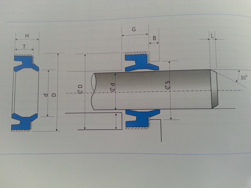 WIPER SEAL MCW- 25X37X6/9