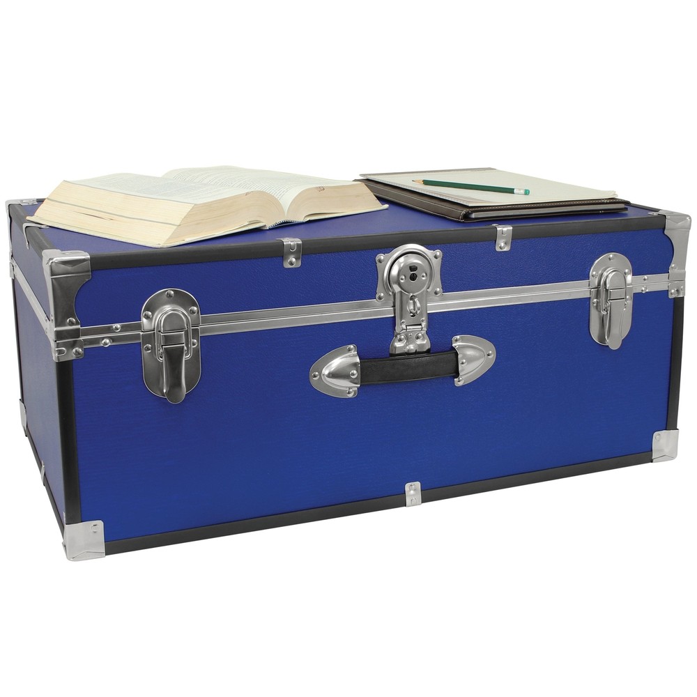 Seward Essential 30 Inch Trunk with Lock Blue