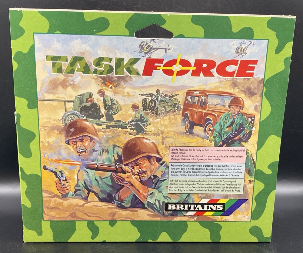Vintage Britains Task Force 7604 ~ 6 ARCTIC Action Figures ~ NEW