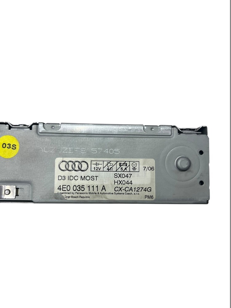 Audi A6 C6 CD Changer 4E0035111A 4E0910111F