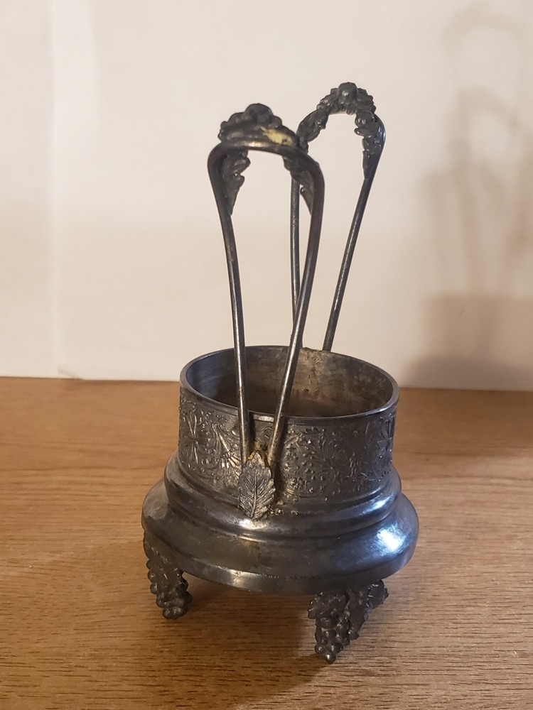 Middleton Silvertone Holder - Candle Holder - Broken