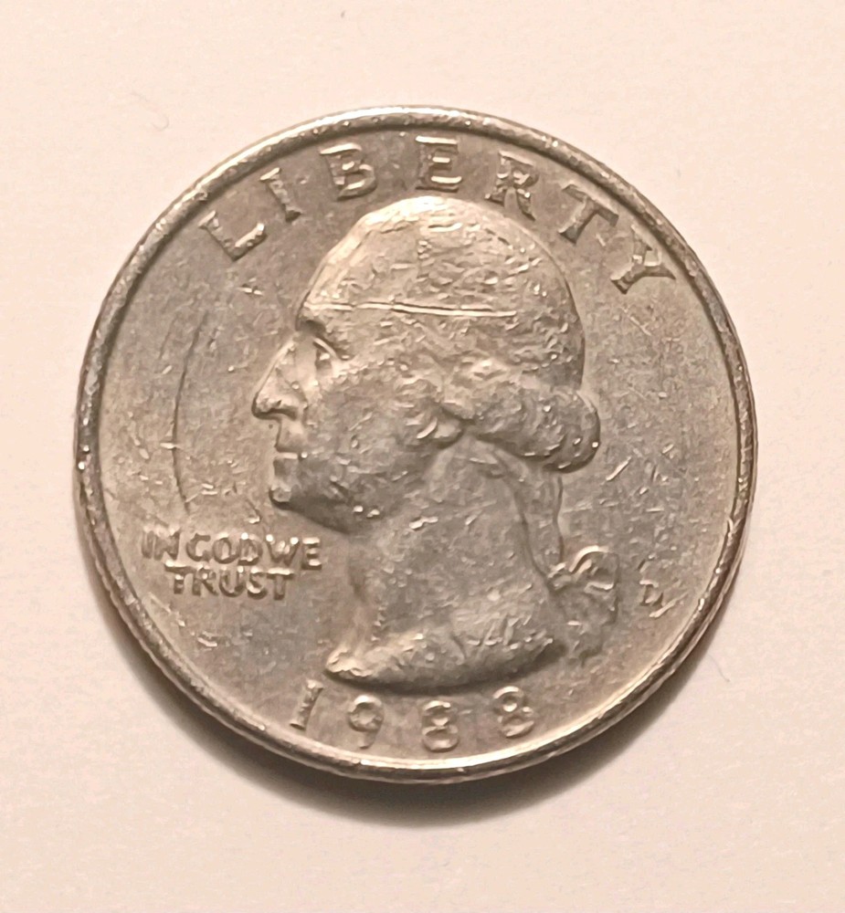 1988-D 25C Washington Quarter ● Circulated