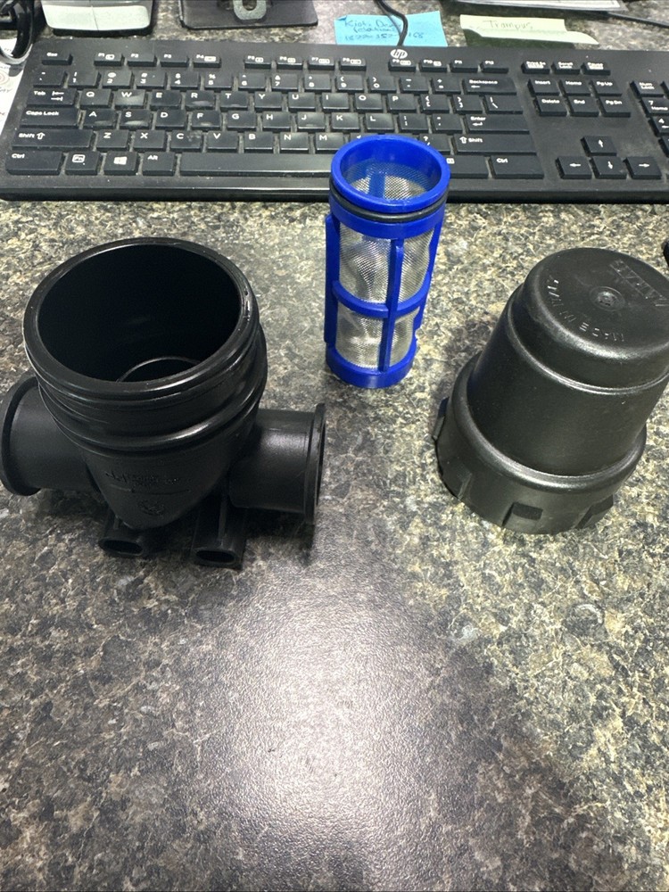 Inline Strainer 3/4” NPT. Red