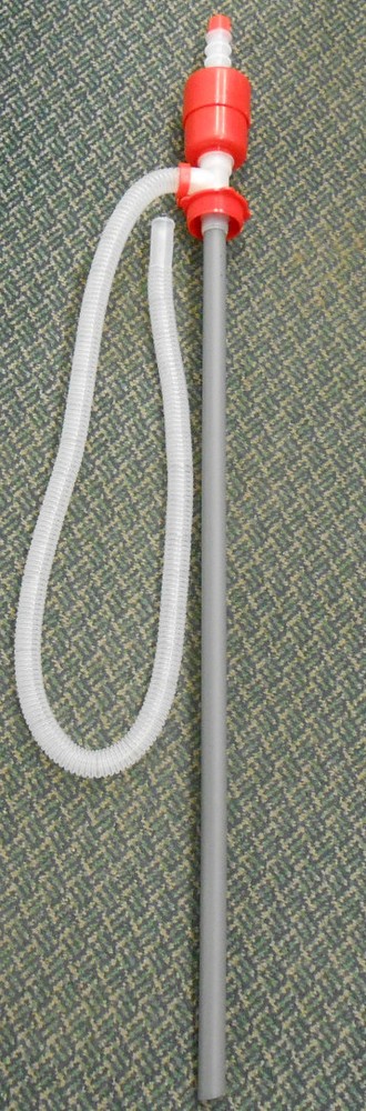 HAND OPERATED SIPHON PUMP 5GPM POLYETHYLENE LSS 1345