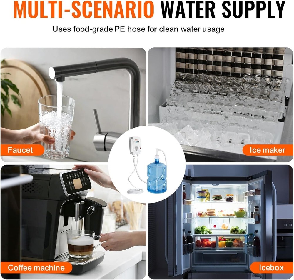 5 Gallon Dispensing System, Automatic Electric Water Dispenser, Single Inlet ...