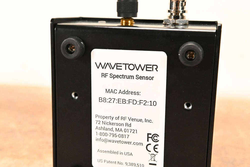 RF Venue WaveTower RF Spectrum Sensor CG01K9P