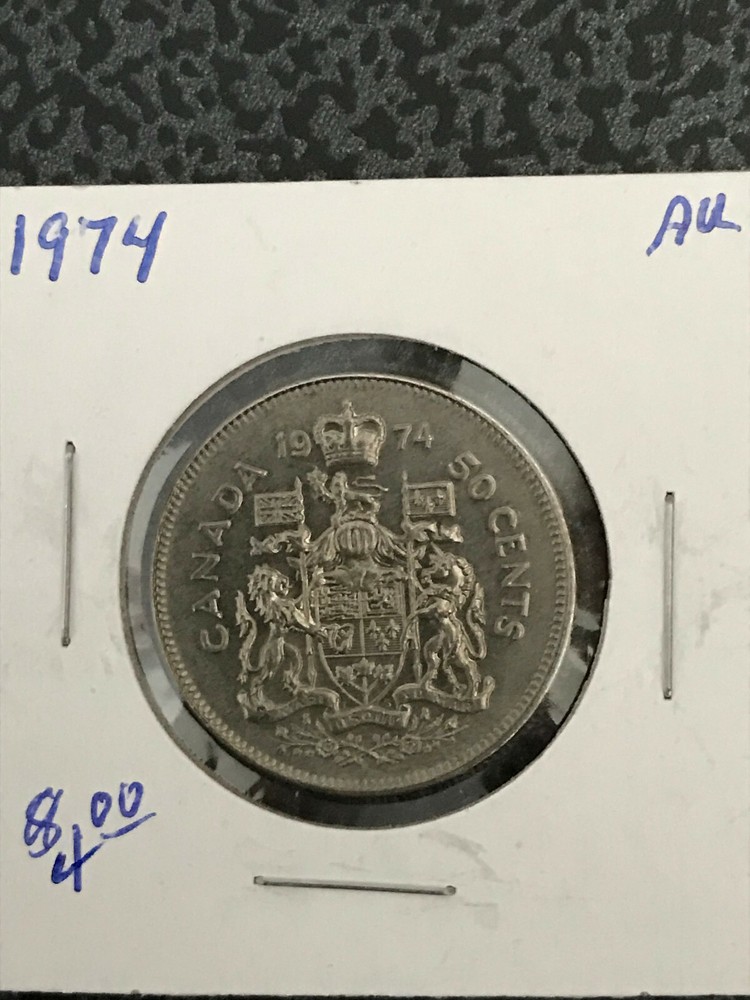 1974 Canada nickel 50 cents
