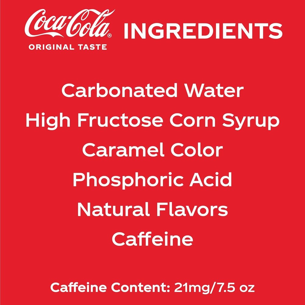 :.Coke🥤Mini-Can 7.5 oz, 10 pack.: