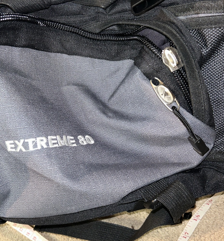 Outlander Extreme 80 Internal Frame Backpack W Attached Day Pack GUC