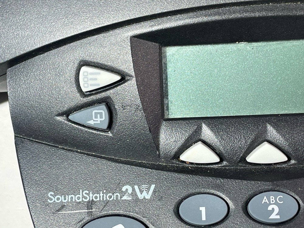 POLYCOM SoundStation 2W Wireless Conference Phone/Base AS IS