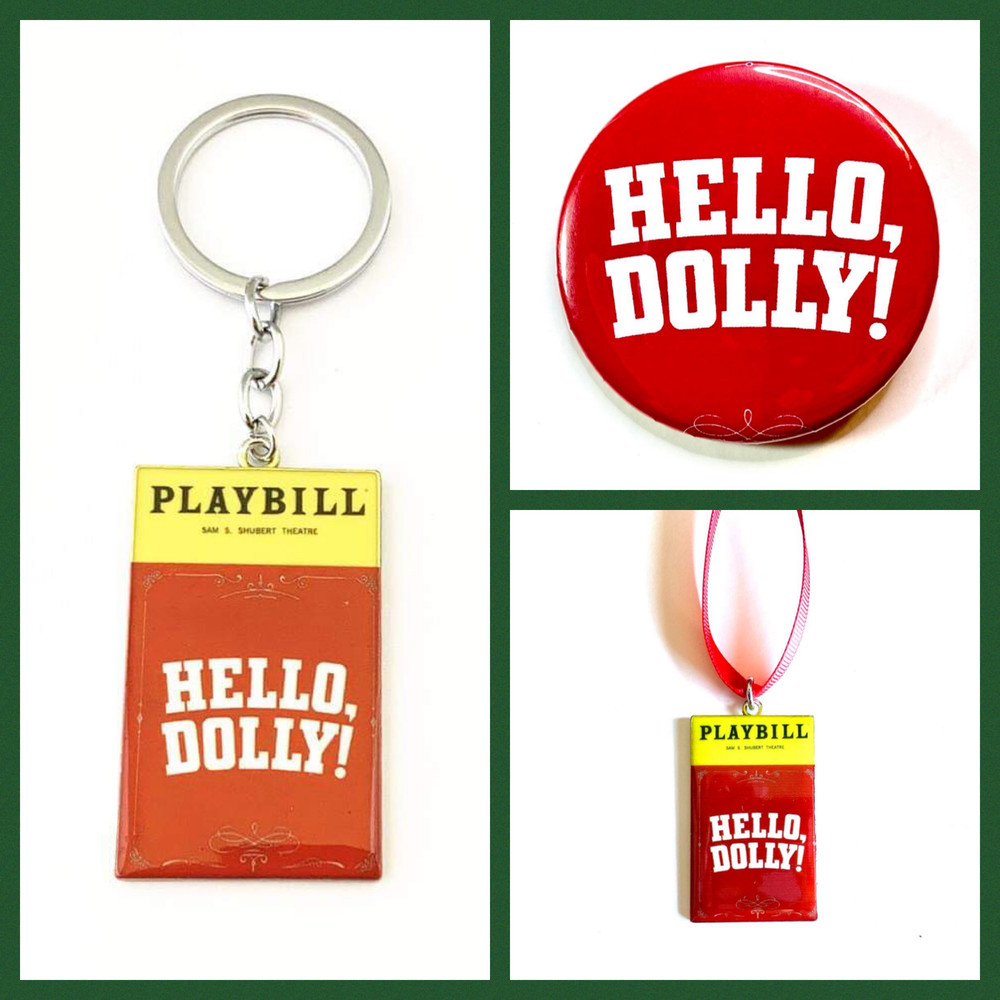 Hello Dolly Broadway Keychain, Ornament or Button