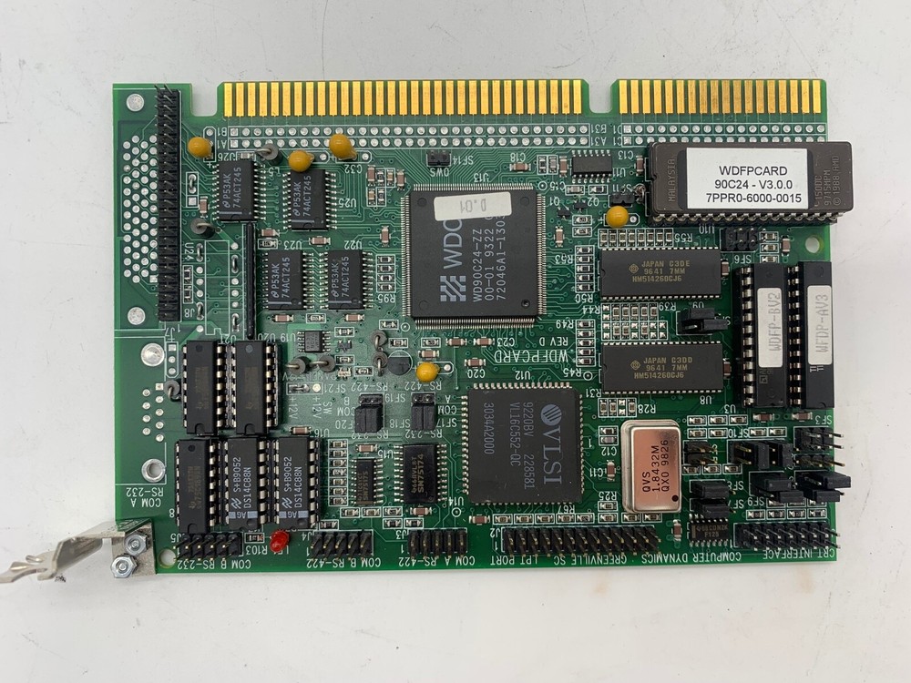 COMPUTER DYNAMICS WDFPCARD W/Cable,Module Conn NEW PRODUCT VER. D