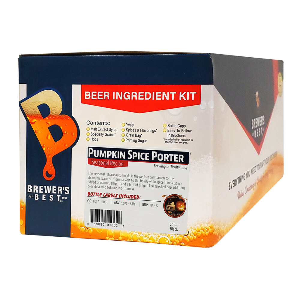 Brewers Best Pumpkin Spice Porter Beer Ingredient Kit