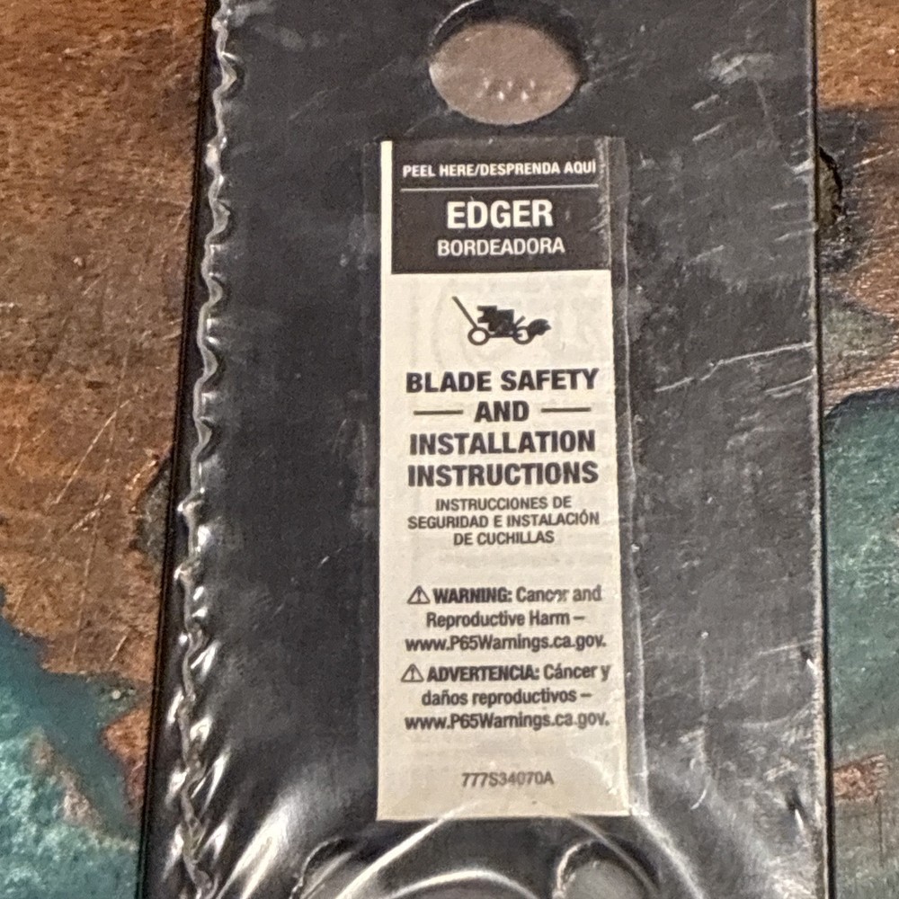 MTD Edger Blade 9" X 2 1/2" # 981-0080. BX2