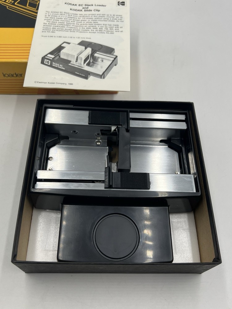 Kodak EC40 Stack Loader 151-4249 w/ Box & Paperwork