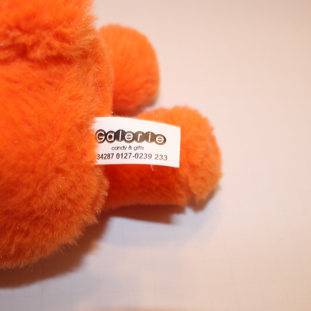 Reese's Fox Plush Chocolate Plush Fox Plays When Belly Squeezed 12” Tall