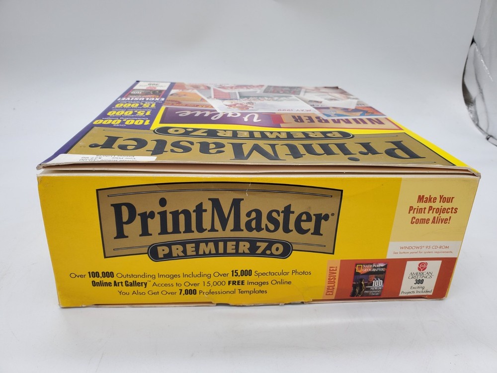 PrintMaster Premier 7.0 (Mindscape) Graphics Desktop Publishing Software